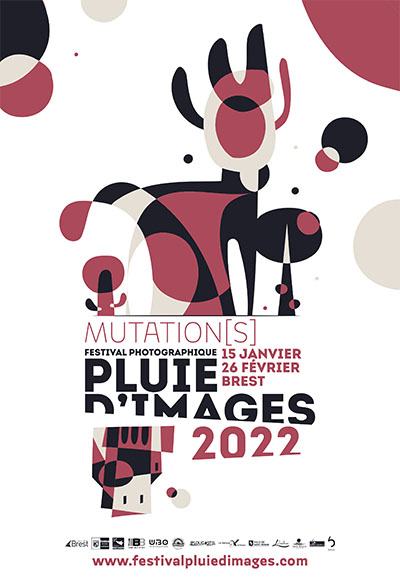 affiche festival photographique pluie d'images 2022 brest