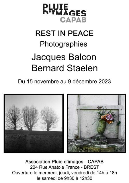 Rest in peace - Exposition photo