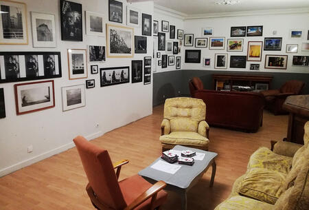 Pluie d'images à la Maison du Festival