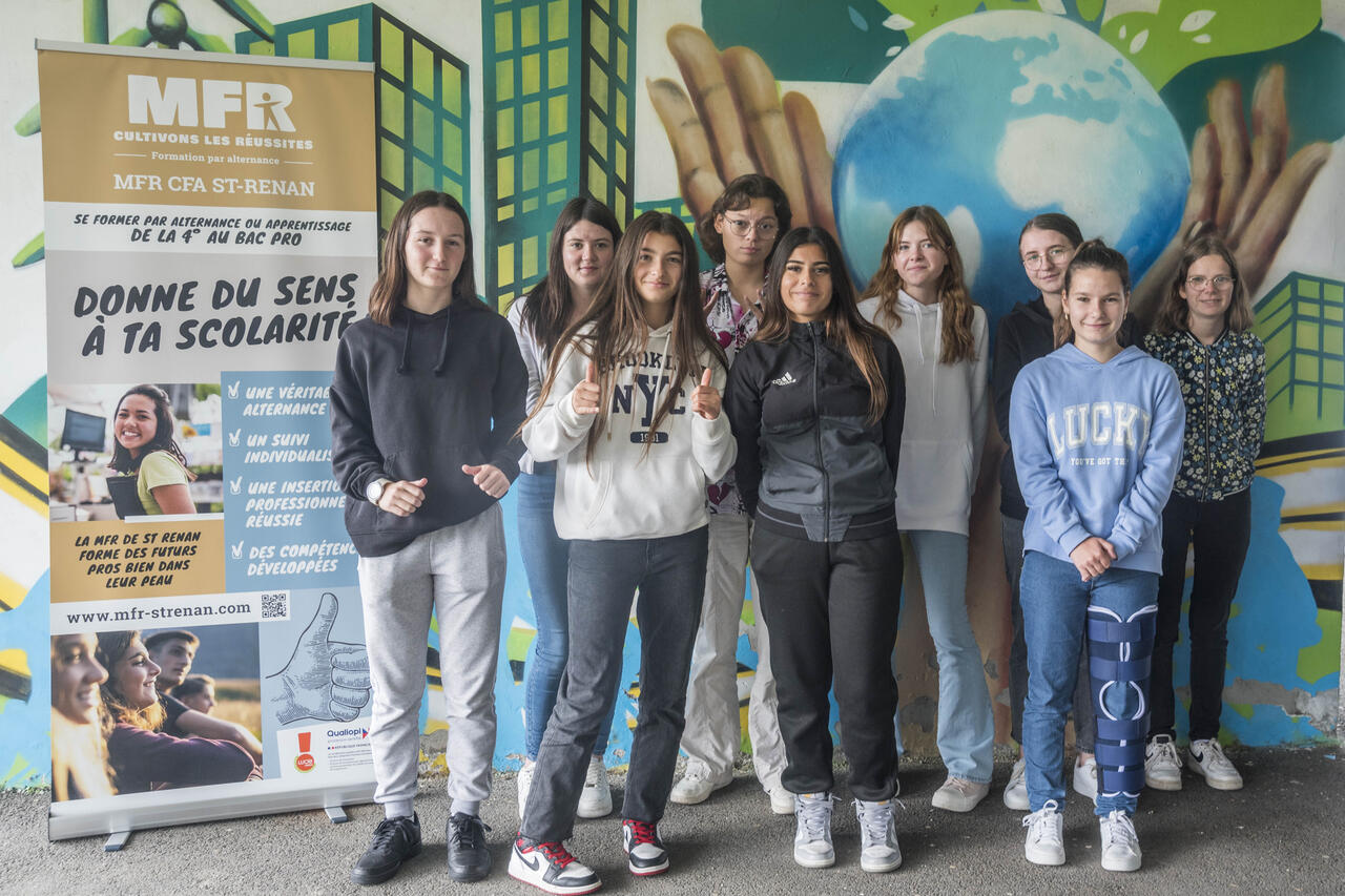La MFR, un engagement pour réussir autrement - Photo club Saint Renan